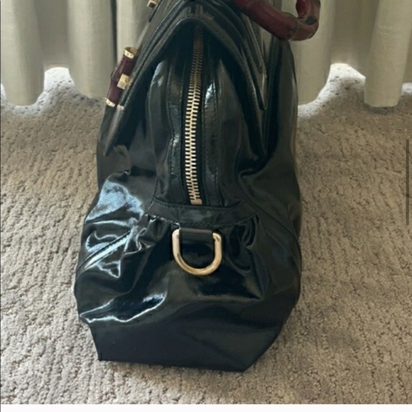 GUCCI POP DIALUX BAMBOO HANDBAG - Picture 3 of 15